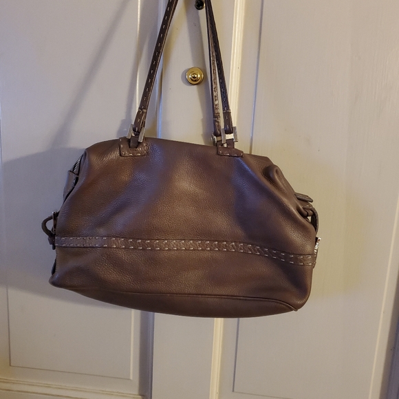 100% Authentic FENDI Brown leather
